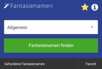 DE-Fantasienamen-Start