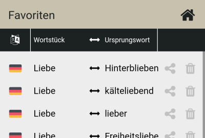 DE-Wortst cke-Favoriten DE-Wortst cke-Favoriten